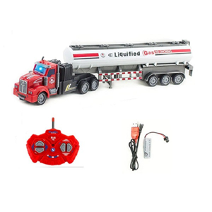 ماشین کنترلی تریلی حمل سوخت Remote Control TRANSPORT TRUCK مقیاس 1:48_اسباب بازی